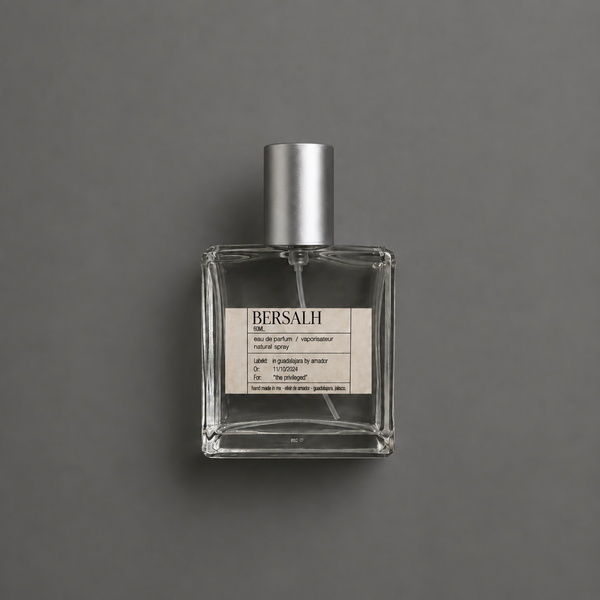 Bersalh de Elixir Amador: frasco cuadrado de 60 ml.