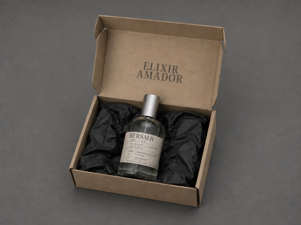 Bersalh de Elixir Amador: presentación en empaque.