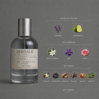 Bersalh de Elixir Amador: infografía de notas olfativas.