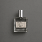 Élysée de Elixir Amador: frasco cuadrado de 60 ml sobre fondo gris.
