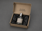 Soleil de Noir de Elixir Amador: frasco de 120 ml en su empaque.