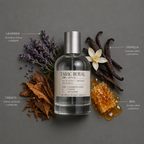 Tabac Royal de Elixir Amador: frasco de 120 ml con la composición aromática ilustrada.