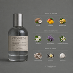 Y’ Tangerine de Elixir Amador: infografía de notas olfativas.