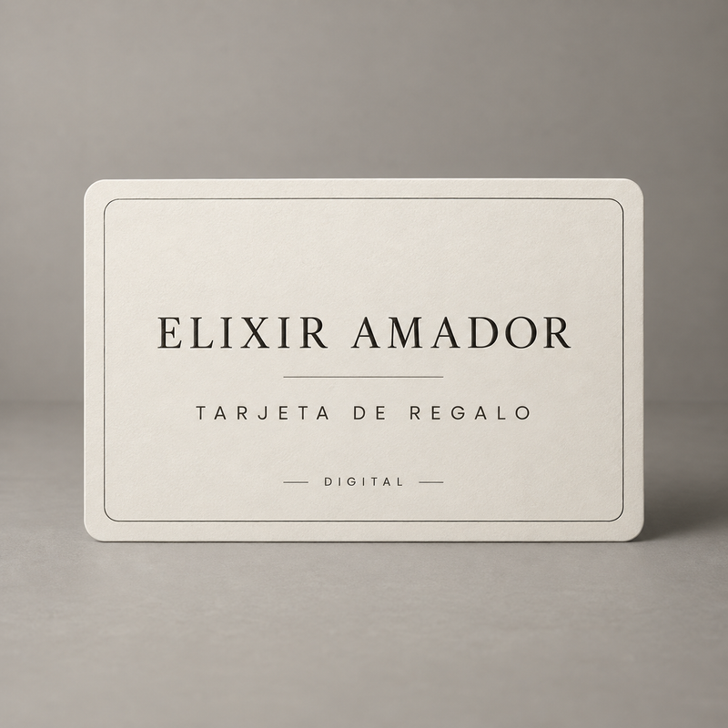 Tarjeta de regalo digital Elixir Amador